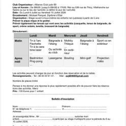 stage été 2026